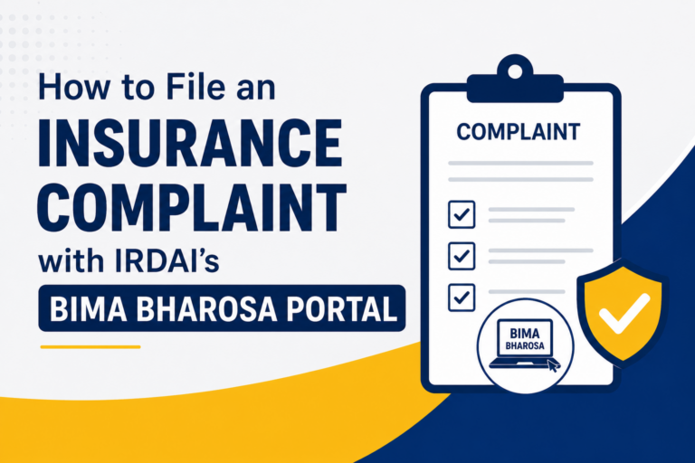 How to File an Insurance Complaint with IRDAI's Bima Bharosa