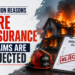 Common Reasons Fire Insurance Claims Are Rejected
