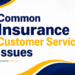 Common Insurance Customer Service Issues