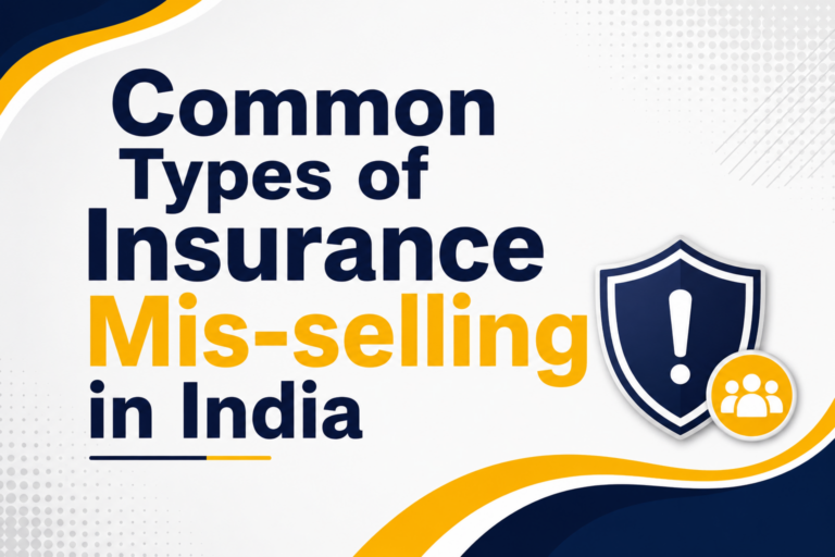 Common Types of Insurance Mis-selling in India